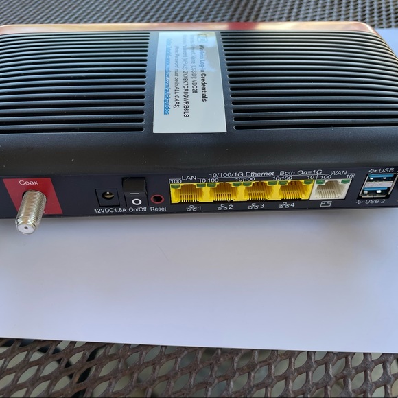 Verizon FIOS modem/router combo. - Picture 2 of 8